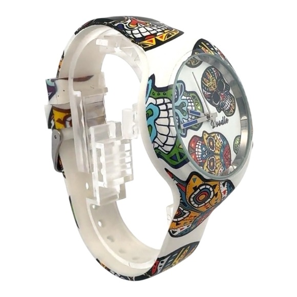 Doodle White Watch White Calvaras Mood NWT - Picture 3 of 4